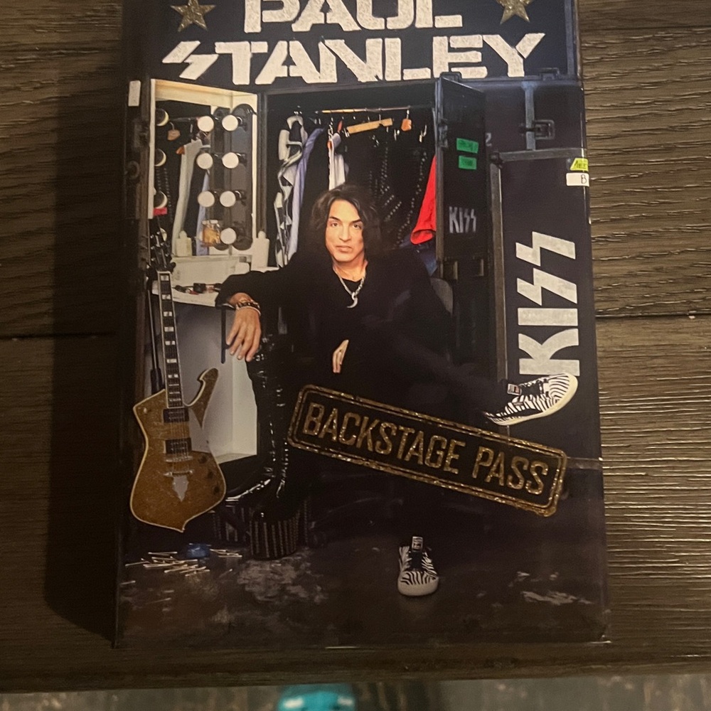 Paul Stanley Backstage Pass Book
